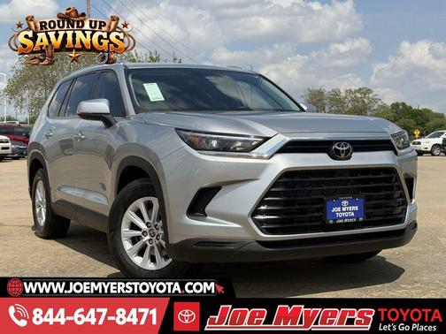 Celestial Silver Metallic 2024 Toyota Grand Highlander XLE