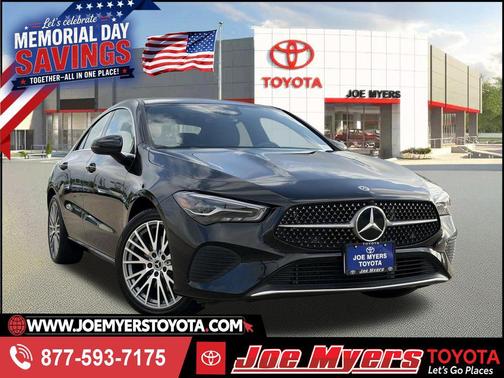 Black 2025 Mercedes-Benz CLA 250 4MATIC