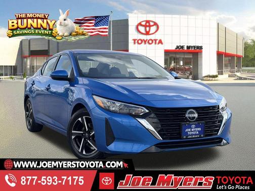 Electric Blue Metallic 2025 Nissan Sentra SV