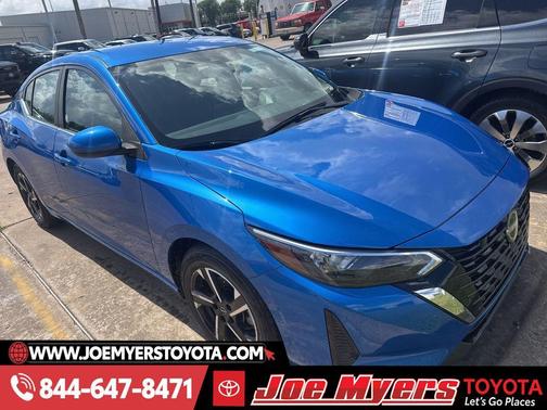 Electric Blue Metallic 2025 Nissan Sentra SV