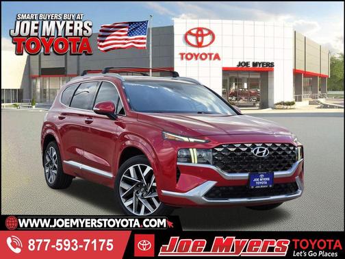Calypso Red 2022 Hyundai SANTA FE Calligraphy