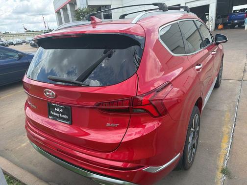 Calypso Red 2022 Hyundai SANTA FE Calligraphy