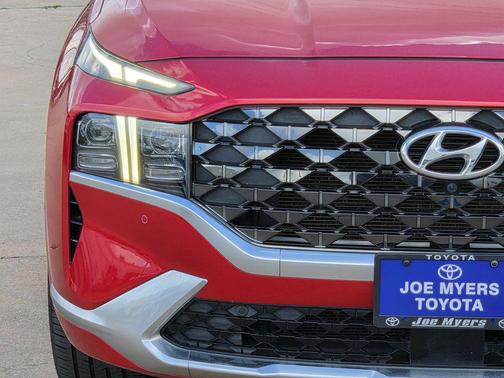 Calypso Red 2022 Hyundai SANTA FE Calligraphy