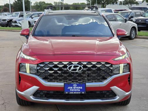 Calypso Red 2022 Hyundai SANTA FE Calligraphy