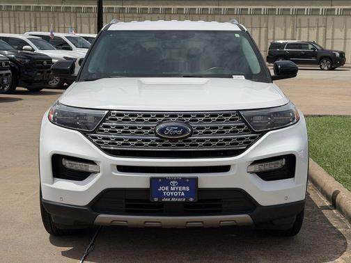 Oxford White 2023 Ford Explorer Limited