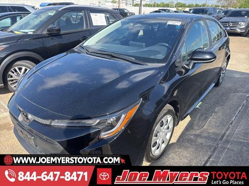 Black 2025 Toyota Corolla LE