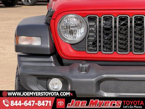 Firecracker Red Clearcoat 2024 Jeep Wrangler Sport S