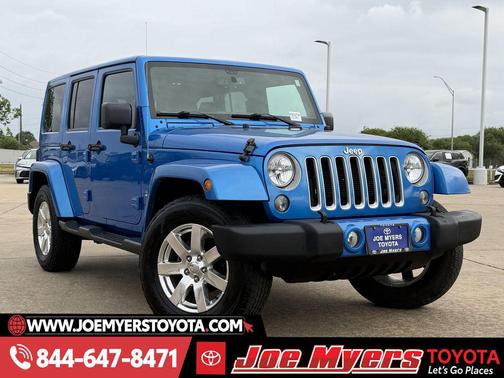 2016 Jeep Wrangler Unlimited Sahara