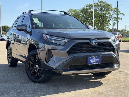 Magnetic Gray Metallic 2023 Toyota RAV4 Hybrid SE