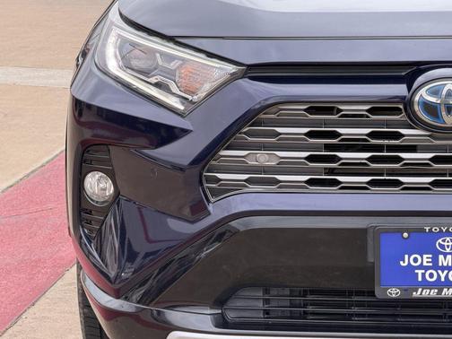 Blue Print w/Midnight Black Roof 2020 Toyota RAV4 Hybrid SE