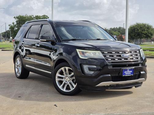 Shadow Black 2017 Ford Explorer Limited