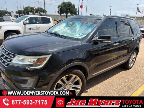Shadow Black 2017 Ford Explorer Limited