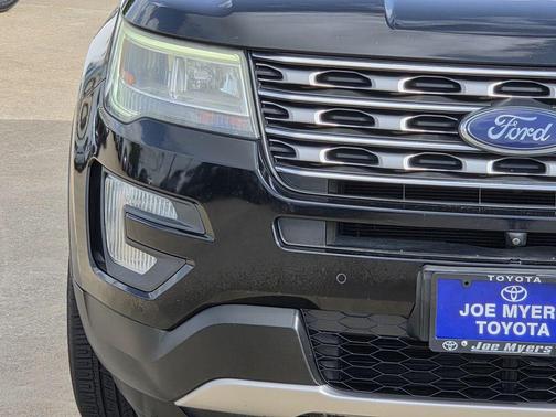 Shadow Black 2017 Ford Explorer Limited