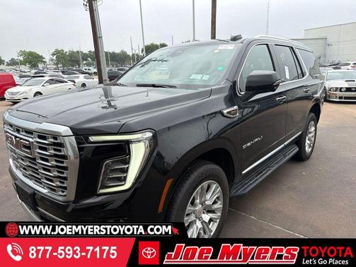 Onyx Black 2025 GMC Yukon Denali