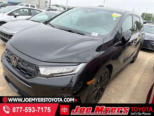 Crystal Black Pearl 2025 Honda Odyssey Sport-L