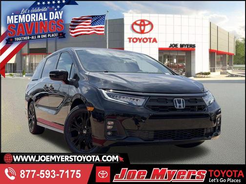 Crystal Black Pearl 2025 Honda Odyssey Sport-L