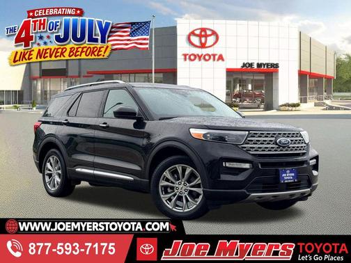 Black Metallic 2023 Ford Explorer Limited