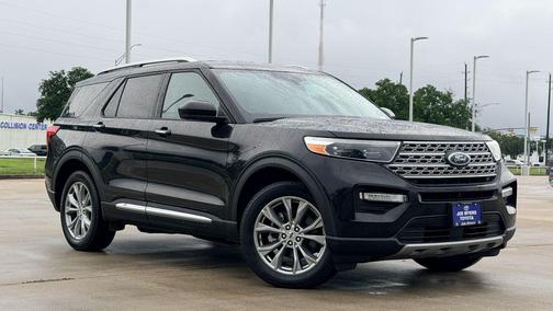 Black Metallic 2023 Ford Explorer Limited