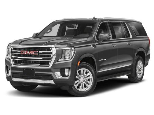 Satin Steel Metallic 2021 GMC Yukon XL 4WD AT4