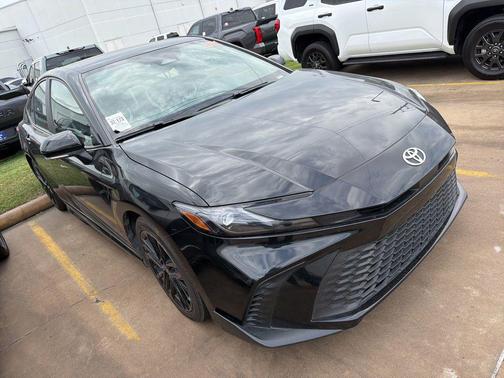 Midnight Black Metallic 2025 Toyota Camry SE