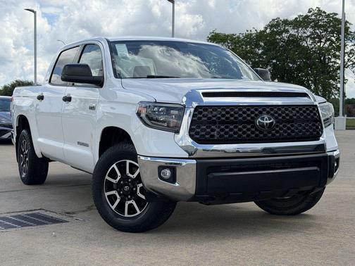 Super White 2021 Toyota Tundra SR5