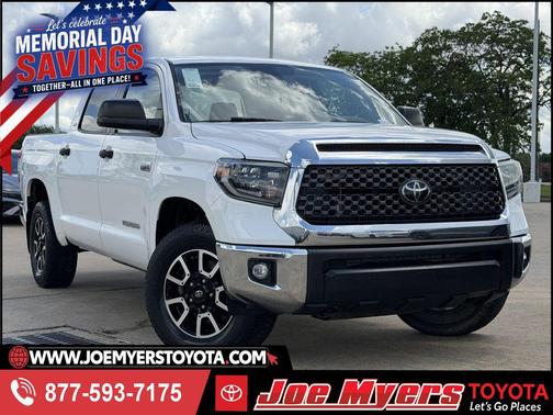 Super White 2021 Toyota Tundra SR5