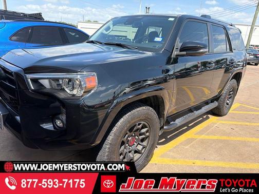 Midnight Black Metallic 2024 Toyota 4Runner SR5 Premium