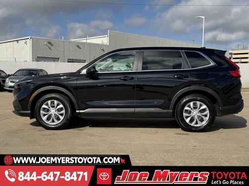 Crystal Black Pearl 2025 Honda CR-V LX AWD