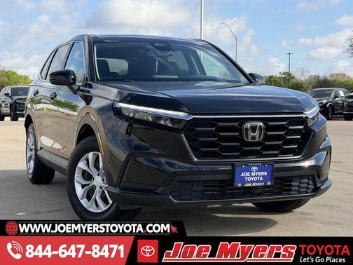 Crystal Black Pearl 2025 Honda CR-V LX AWD