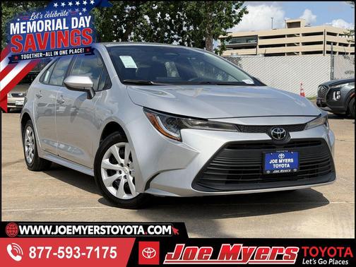 Classic Silver Metallic 2024 Toyota Corolla LE