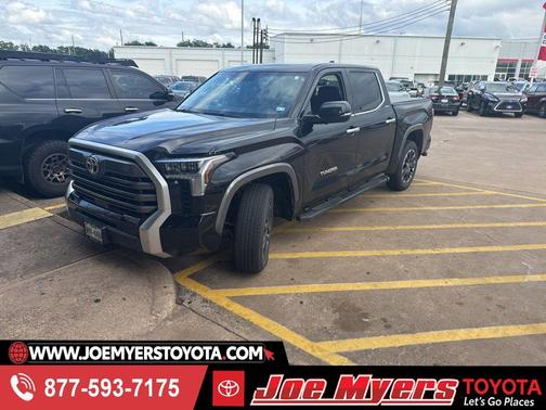 Midnight Black Metallic 2024 Toyota Tundra Limited