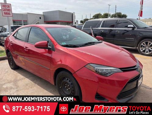 Barcelona Red Metallic 2018 Toyota Corolla LE