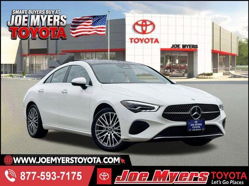 White 2025 Mercedes-Benz CLA 250 4MATIC