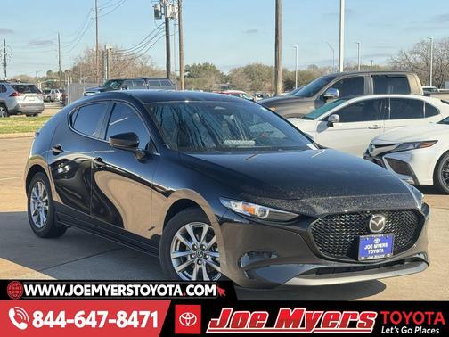 Jet Black Mica 2025 Mazda Mazda3 FWD