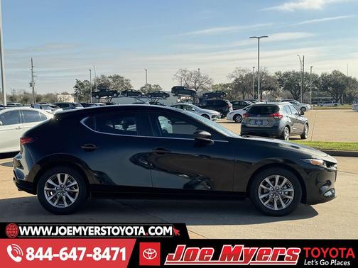 Jet Black Mica 2025 Mazda Mazda3 FWD