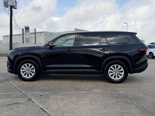Midnight Black Metallic 2025 Toyota Grand Highlander XLE