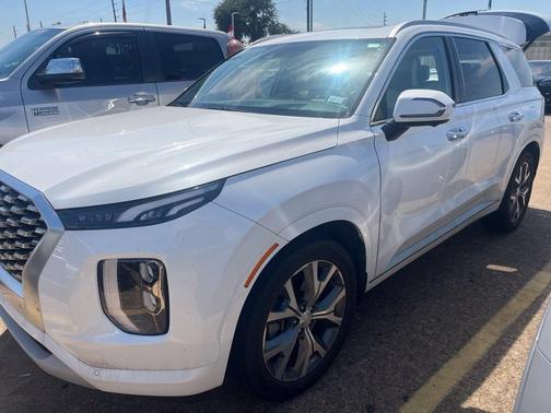 Hyper White 2021 Hyundai PALISADE Limited