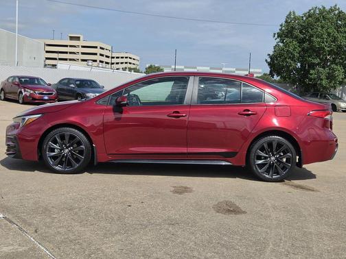 Red 2024 Toyota Corolla SE