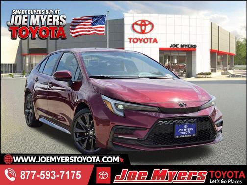 Red 2024 Toyota Corolla SE