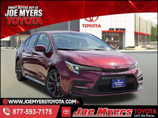 Red 2024 Toyota Corolla SE