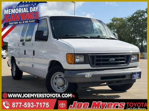 Oxford White Clearcoat 2006 Ford E150 Cargo