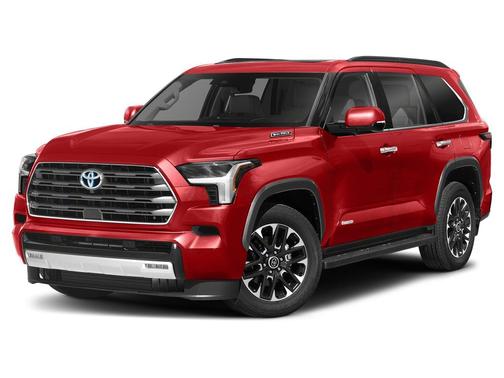 Supersonic Red 2023 Toyota Sequoia Limited