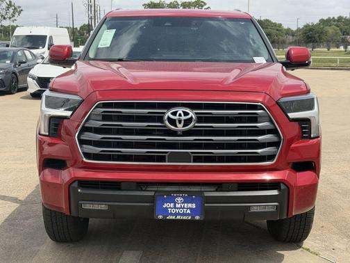 Supersonic Red 2023 Toyota Sequoia Limited