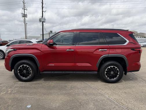 Supersonic Red 2023 Toyota Sequoia Limited