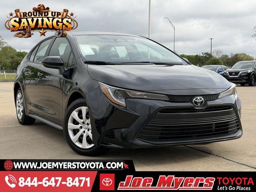 Black 2025 Toyota Corolla LE