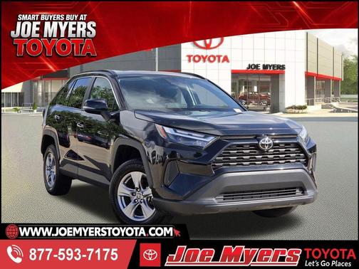 Midnight Black Metallic 2025 Toyota RAV4 XLE