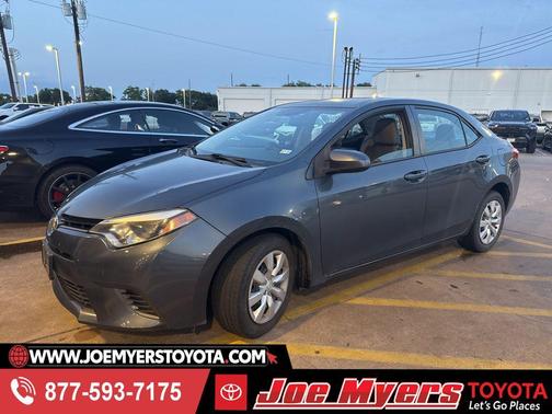 Gray 2016 Toyota Corolla LE