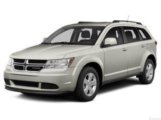 White 2013 Dodge Journey SE
