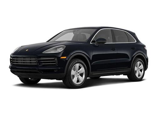 Black 2023 Porsche Cayenne Platinum Edition