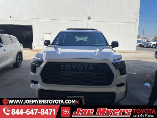 Wind Chill Pearl 2025 Toyota Sequoia TRD Pro